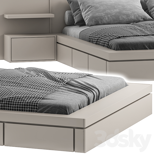 Bed006 3DSMax File - thumbnail 3