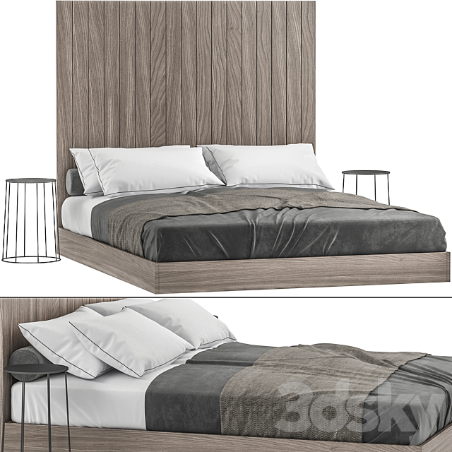 Bed013 3DSMax File - thumbnail 1