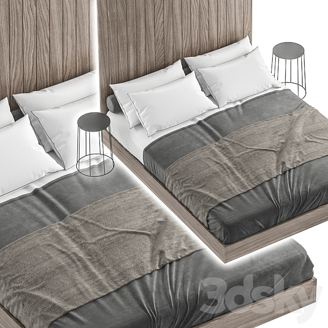 Bed013 3DSMax File - thumbnail 4