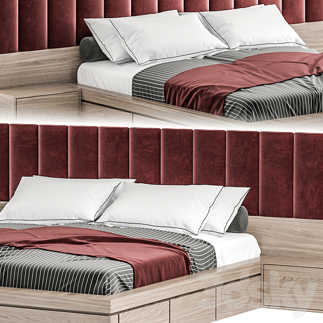 Bed027 3DSMax File - thumbnail 2