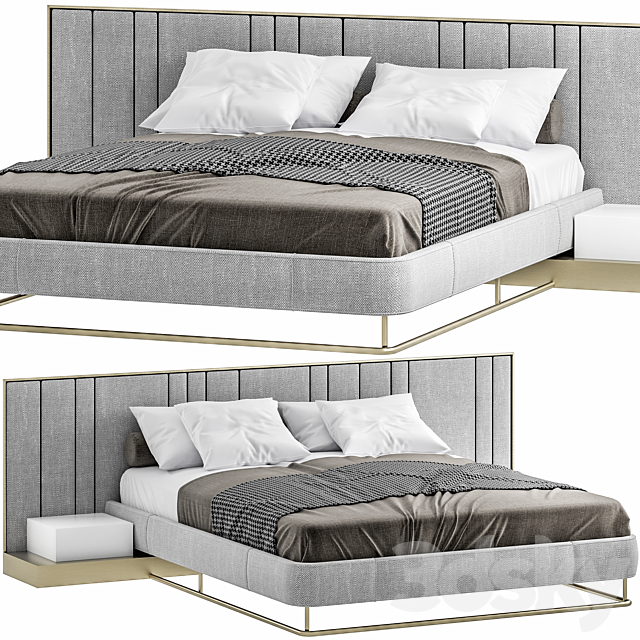 Bed034 3DSMax File - thumbnail 1