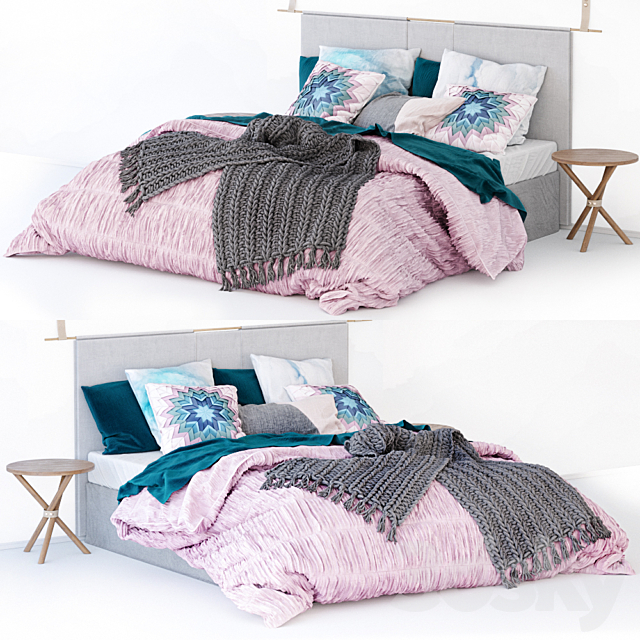 Bed_Accesories_3 3DS Max Model - thumbnail 2