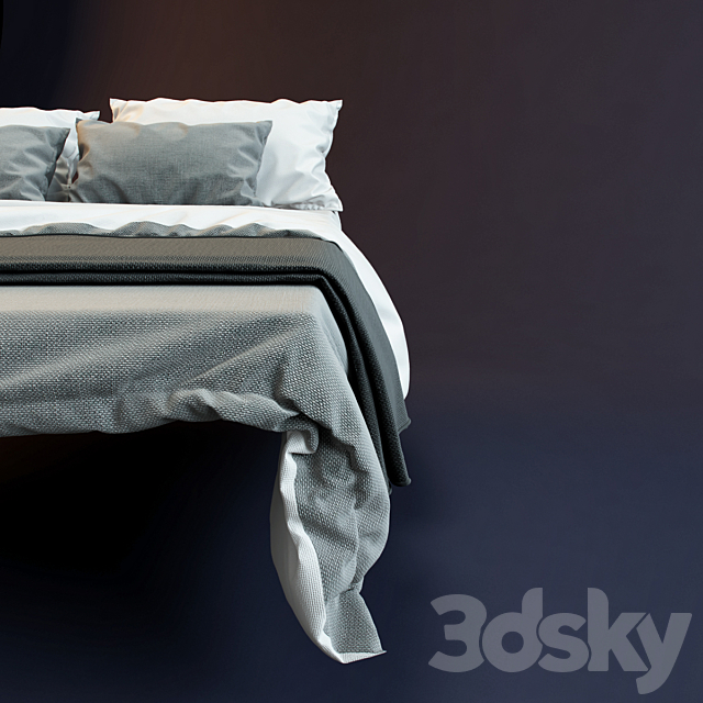 Bedclothes 3DS Max Model - thumbnail 3