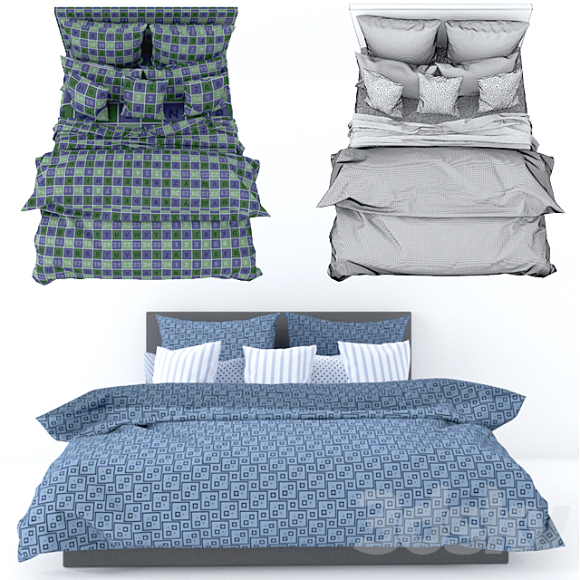 Bedclothes 3DSMax File - thumbnail 3