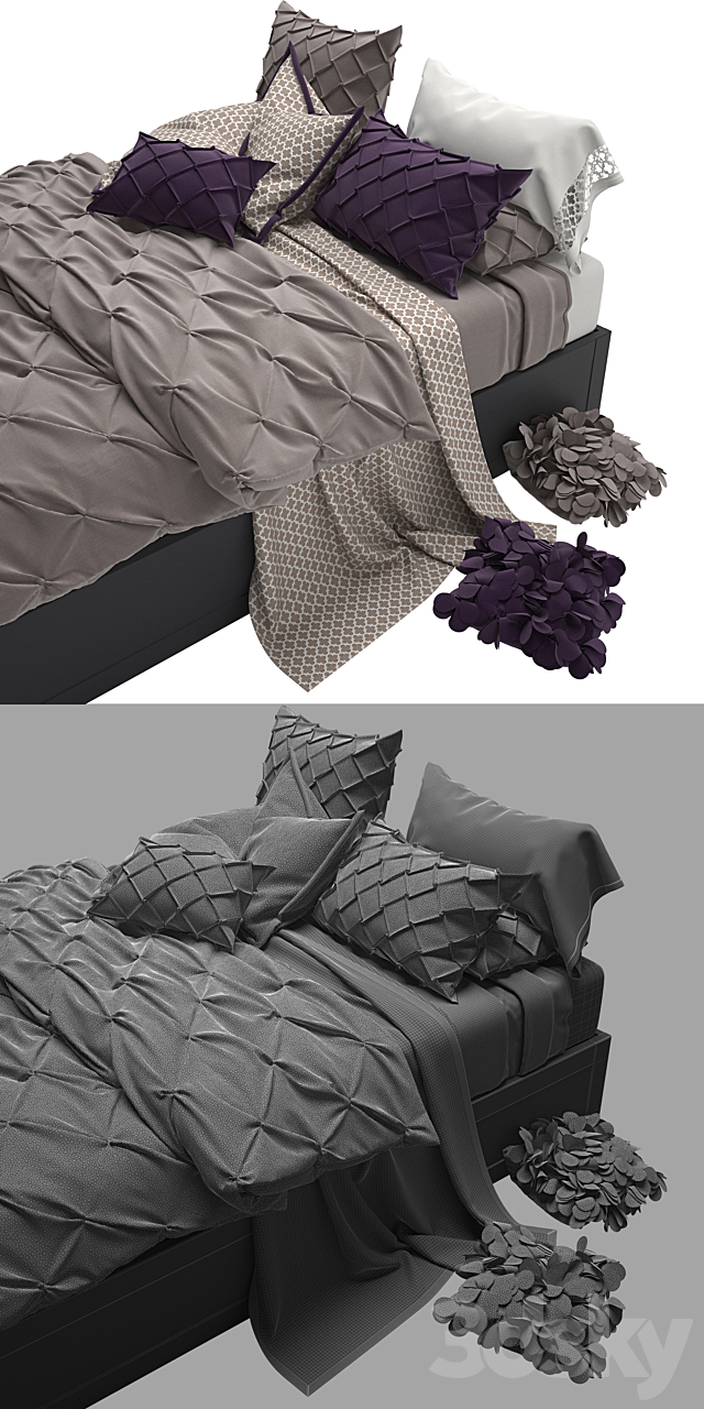 Bedclothes 3DSMax File - thumbnail 3