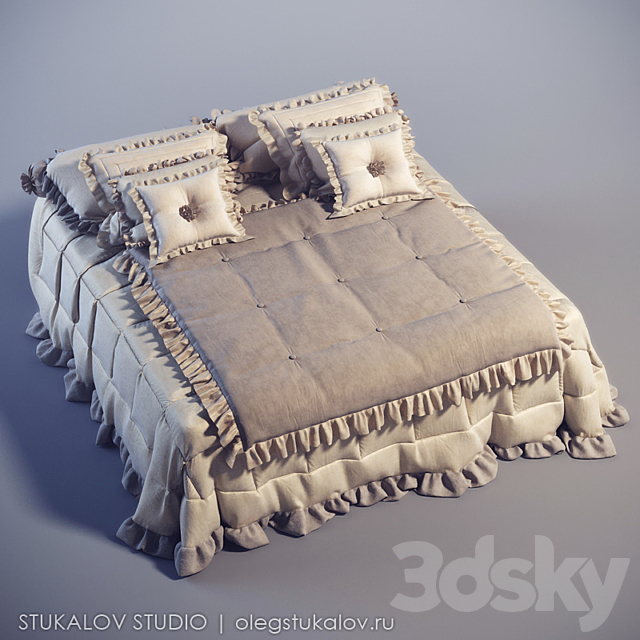 Bedclothes 3DSMax File - thumbnail 1