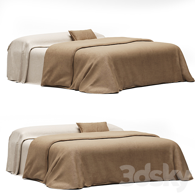 bedding by zara home 3DSMax File - thumbnail 1