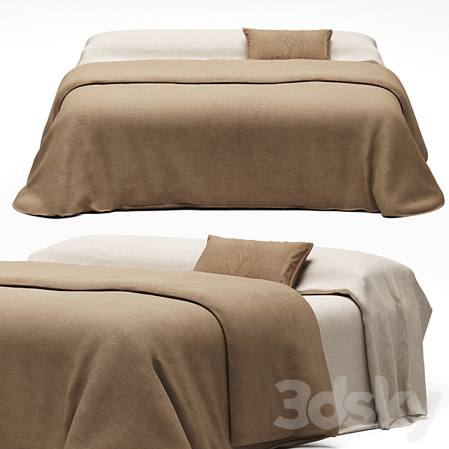 bedding by zara home 3DSMax File - thumbnail 3