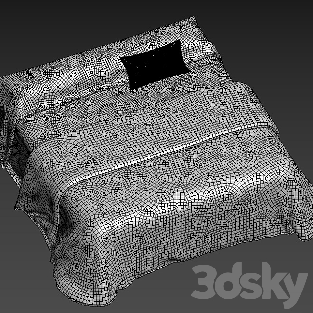 bedding by zara home 3DSMax File - thumbnail 4