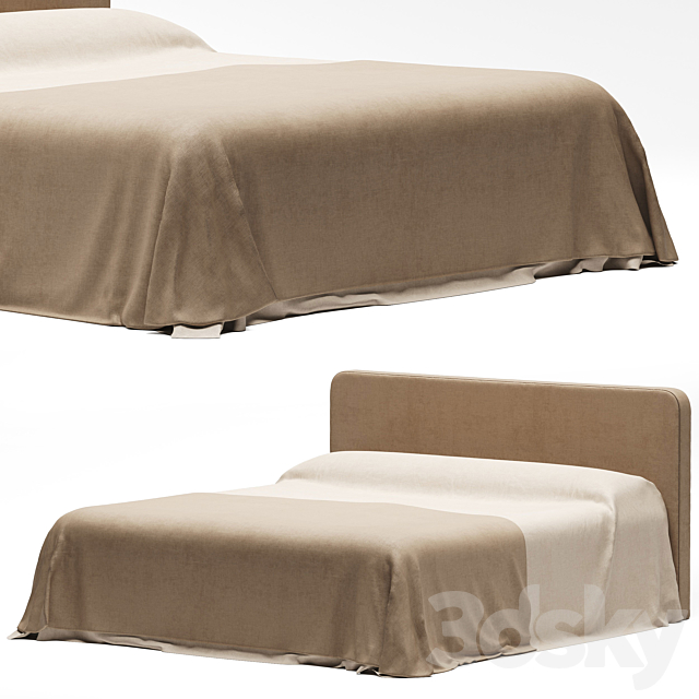 bedding by zarahome 3DSMax File - thumbnail 3