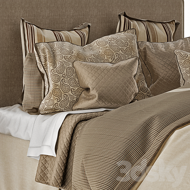 Bedding set 1 3DSMax File - thumbnail 2