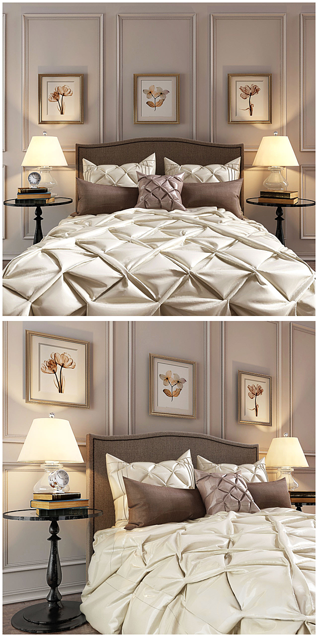 Bedding Set Madison Park Lafayette 3DSMax File - thumbnail 2