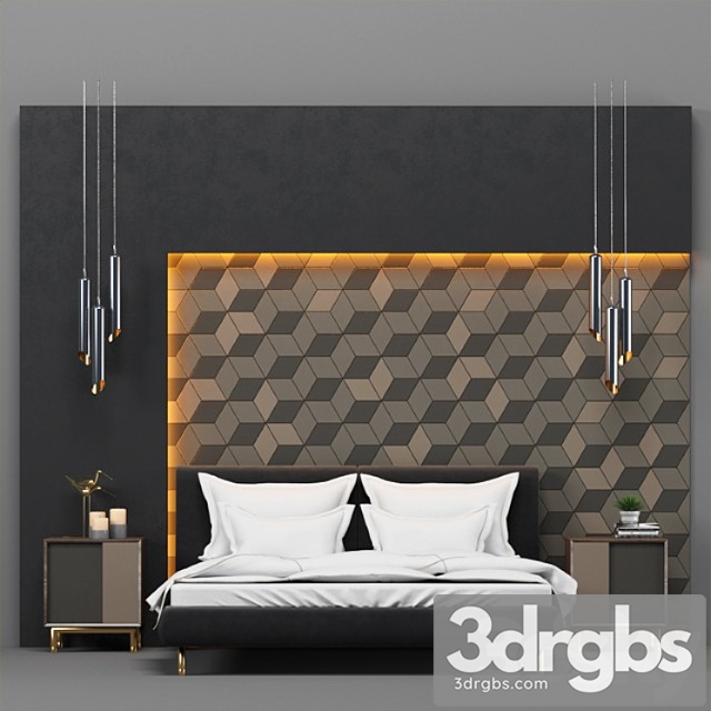 Bedroom 7 2 3dsmax Download - thumbnail 1