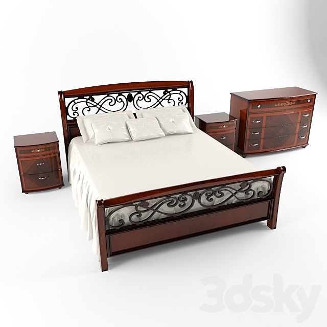 bedroom ALF_Lady 3DS Max Model - thumbnail 1