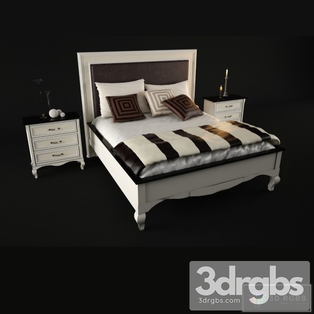 Bedroom ModeneseGastone 3dsmax Download - thumbnail 1