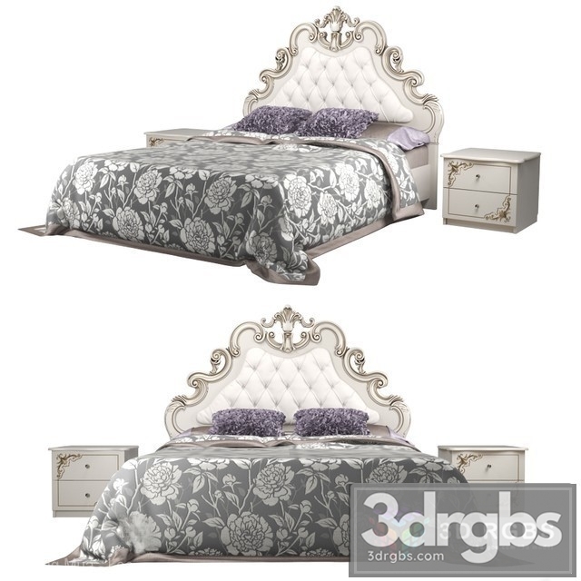 Bedroom Rosalia 1 3dsmax Download - thumbnail 1