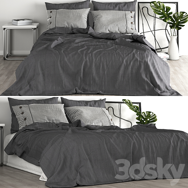 Bedroom set 14 3DSMax File - thumbnail 1