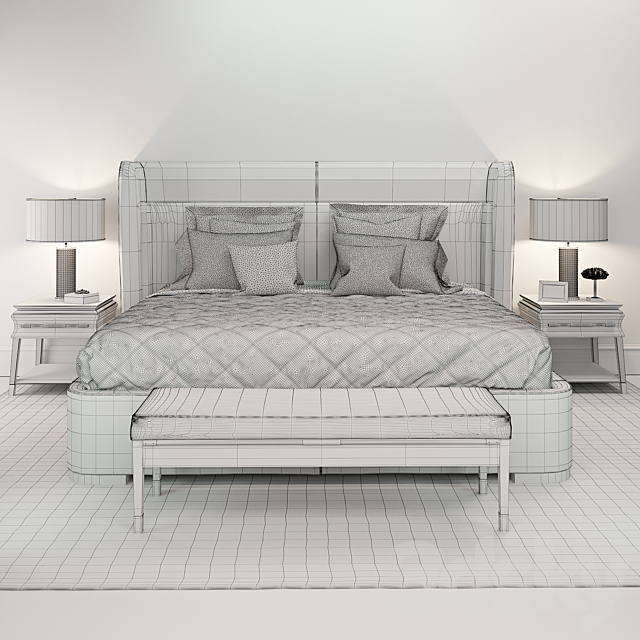 Bedroom set_Turri 3DSMax File - thumbnail 3