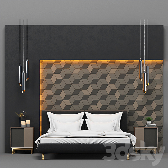 Bedroom_7 3DSMax File - thumbnail 1