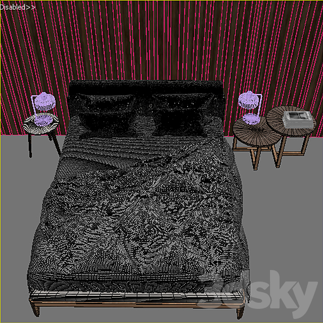 Bedroom_8_Missuraemme_Assuan 3DSMax File - thumbnail 3