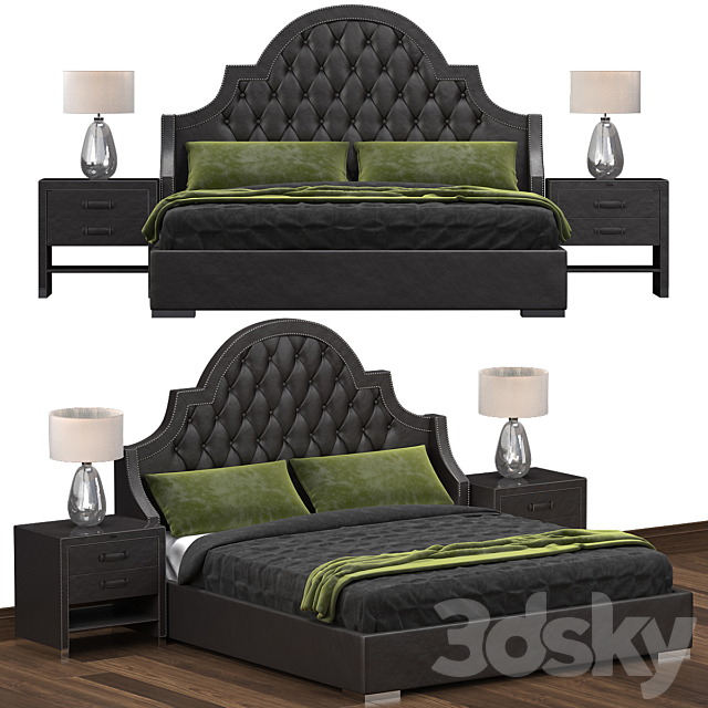 Belle Bed 3DSMax File - thumbnail 1