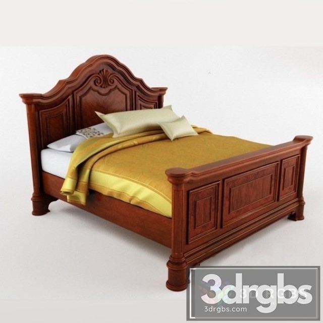 Bellmead Bed 3dsmax Download - thumbnail 1