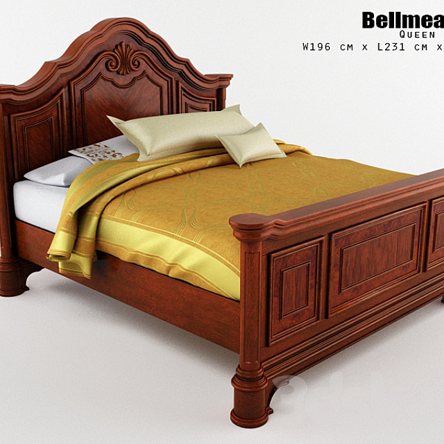 Bellmead Bed 3DSMax File - thumbnail 1