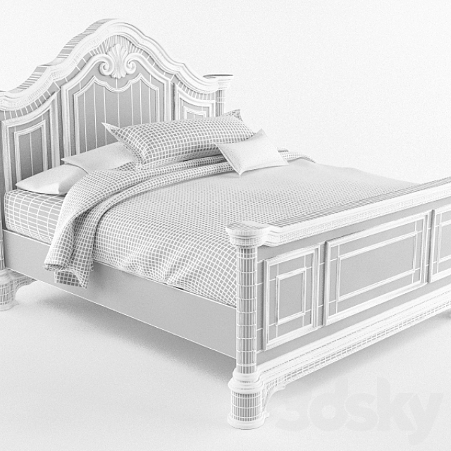 Bellmead Bed 3DSMax File - thumbnail 3