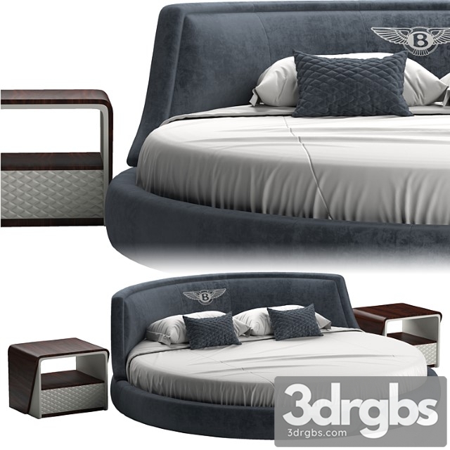 Bentley Avebury Bed 4 3dsmax Download - thumbnail 1