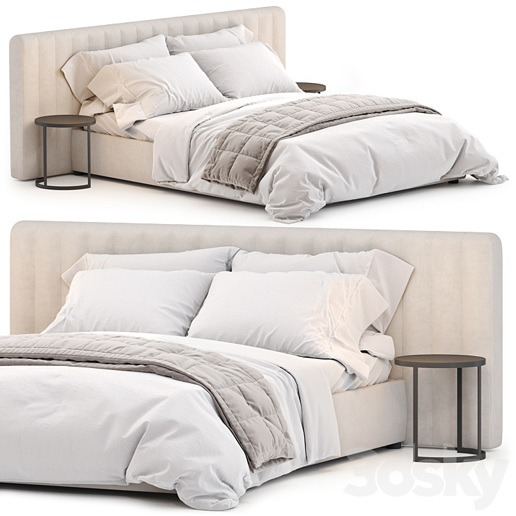 Berlin Bed Roveconcepts 3DS Max Model - thumbnail 3