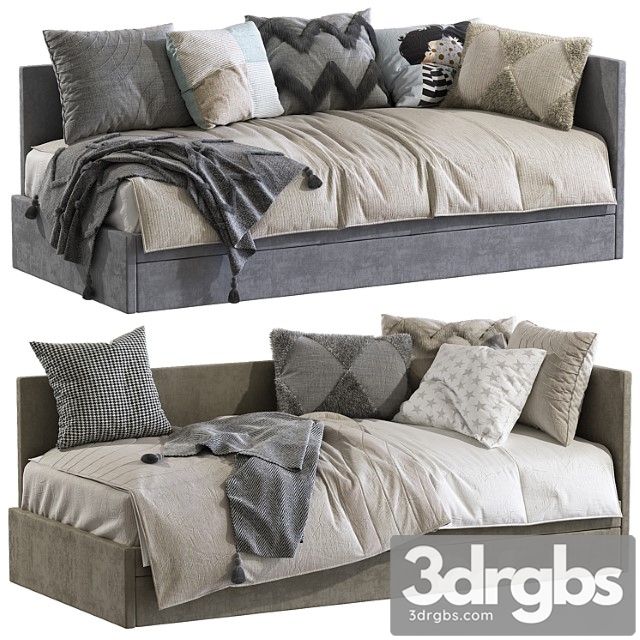 Bert sofa bed 2 3dsmax Download - thumbnail 1