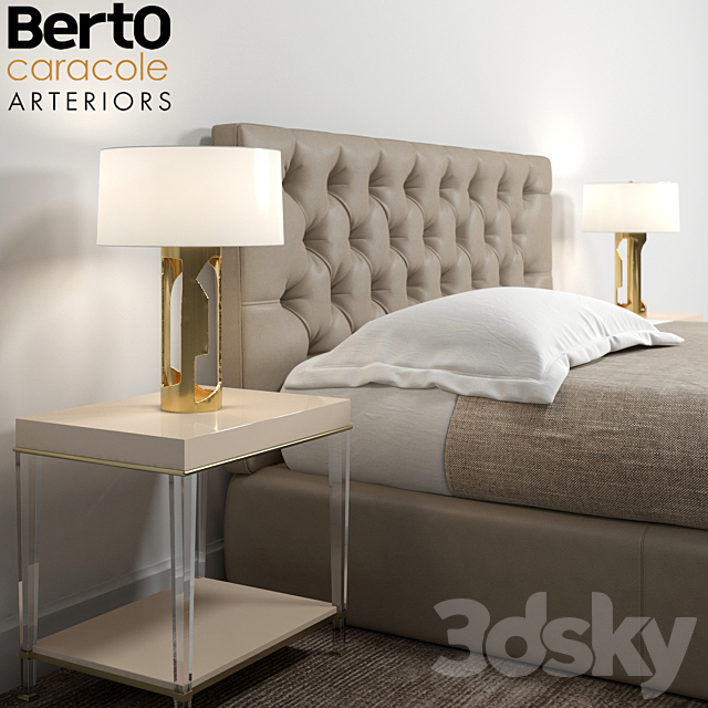 Berto_Tribeca _ Caracole_Blink of an eye _ Arteriors_Gloria lamp 3DSMax File - thumbnail 2