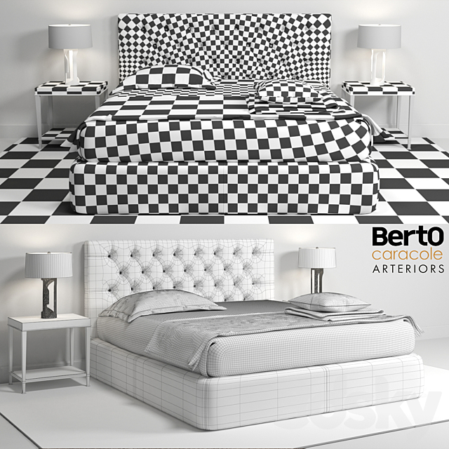 Berto_Tribeca _ Caracole_Blink of an eye _ Arteriors_Gloria lamp 3DSMax File - thumbnail 3