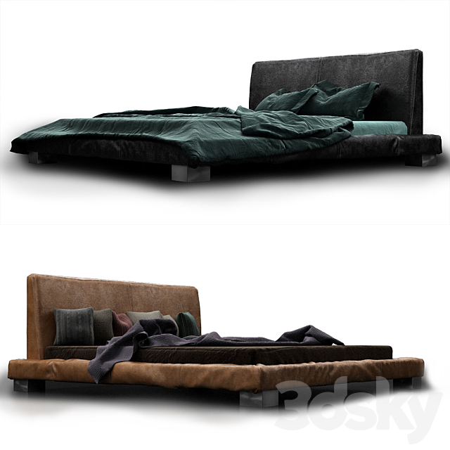 Bill Bed | Baxter 3DSMax File - thumbnail 1