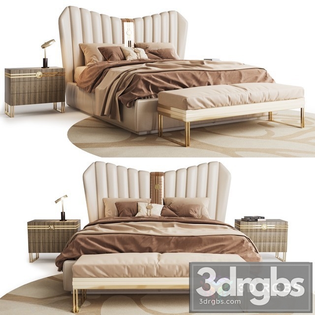 Bizzotto Do Re Bed 3dsmax Download - thumbnail 1