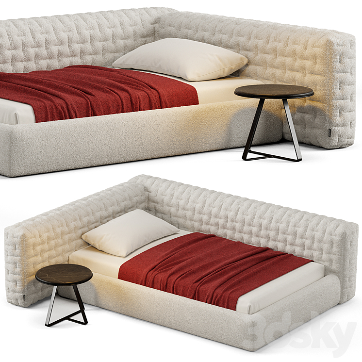 Boca Foo-Five Mini bed 3DS Max Model - thumbnail 2