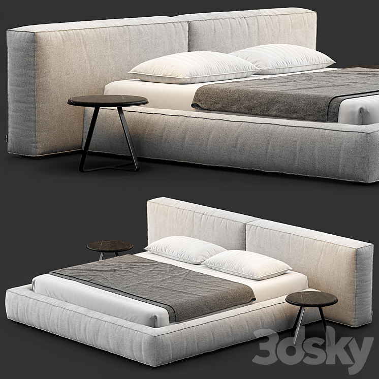 Boca Navi bed 2 3DS Max Model - thumbnail 1