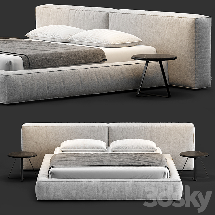 Boca Navi bed 2 3DS Max Model - thumbnail 2