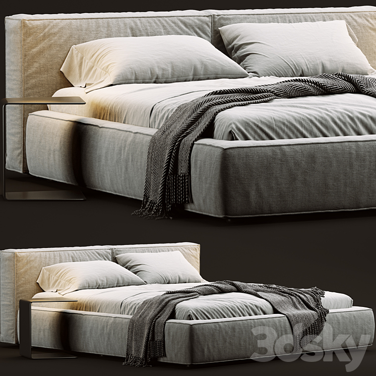 Boca navi bed 3DS Max Model - thumbnail 1