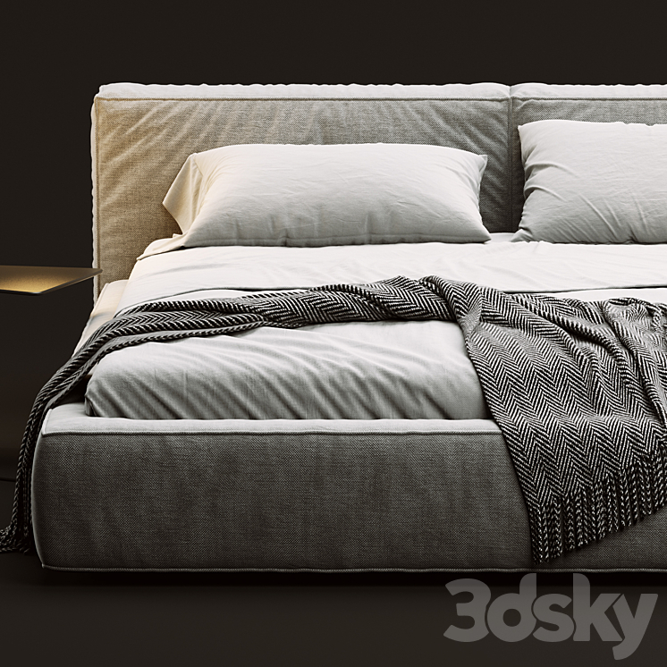 Boca navi bed 3DS Max Model - thumbnail 2