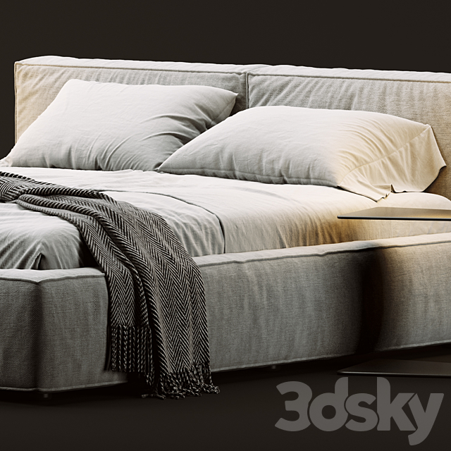 Boca navi bed 3DS Max Model - thumbnail 3