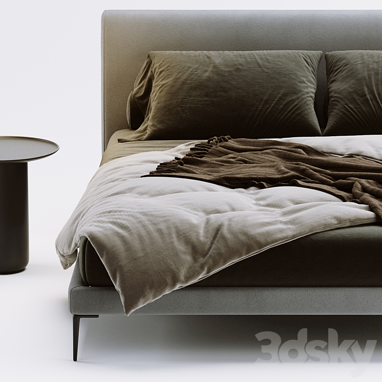 BoConcept Arlington Bed 3DS Max - thumbnail 2