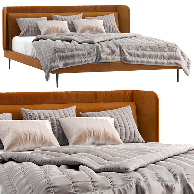 Boconcept-austin bed 3DSMax File - thumbnail 1