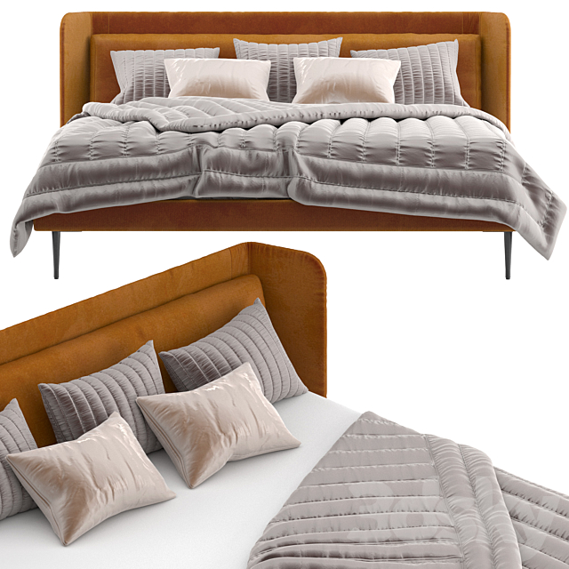 Boconcept-austin bed 3DSMax File - thumbnail 3