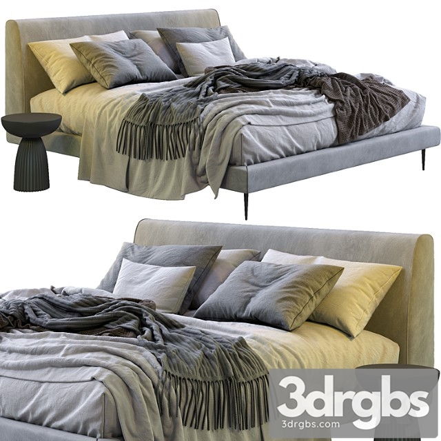 Boconcept bed arlington_2 2 3dsmax Download - thumbnail 1