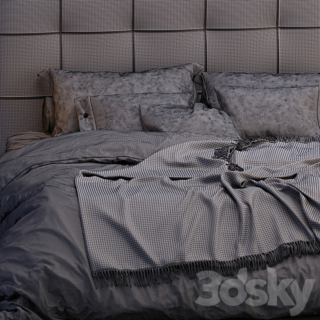 Boconcept bed mezzo 3DSMax File - thumbnail 5