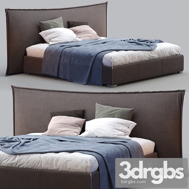 Boconcept gent bed 2 3dsmax Download - thumbnail 1