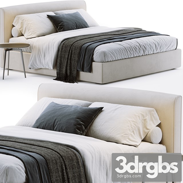 Boconcept Houston Bed 3dsmax Download - thumbnail 1