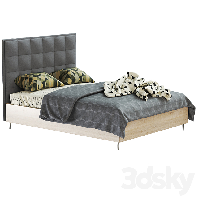 BoConcept Lugano Bed 3DSMax File - thumbnail 1