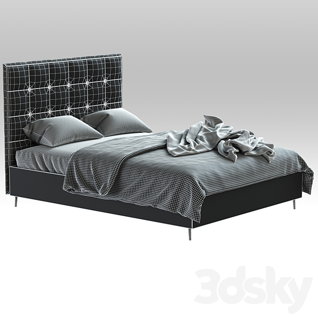 BoConcept Lugano Bed 3DSMax File - thumbnail 2